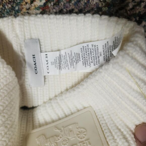 Coach Women's White Hair-accessories - Picture 4 of 4